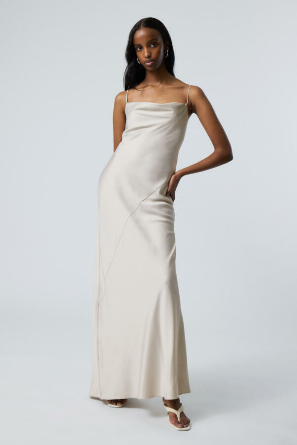 Maxi Satin Slip Dress