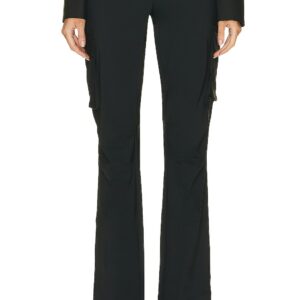 Miaou Raven Cargo Pant in Black - Black. Size S (also in L, M, XL).