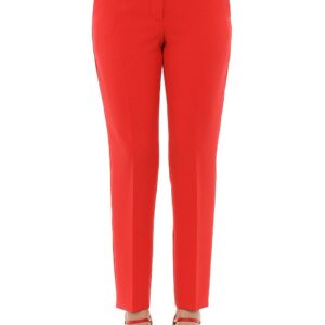 Mid-rise Tailored Cropped Pants Moschino