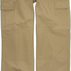 Mil-Tec US BDU Ripstop Prewash, cargo pants women , color: Beige (Khaki) , size: M