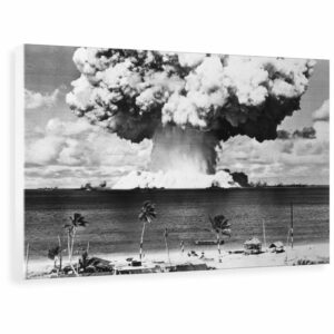 'Mushroom Cloud over Bikini Atoll' by Corbis - Picture Frame Painting Art Prints