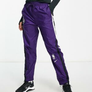 Nike Basketball NBA LA Lakers tracksuit joggers in purple