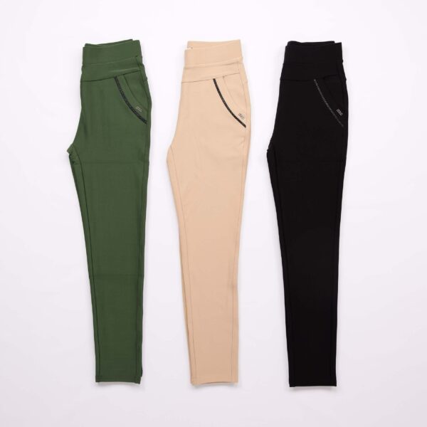 Nordbury Women Trousers Soft Pants Stretch Pull-On Comfy Jeggings Going-Out Italian Bottoms With Pockets For Jogging & Training Workout