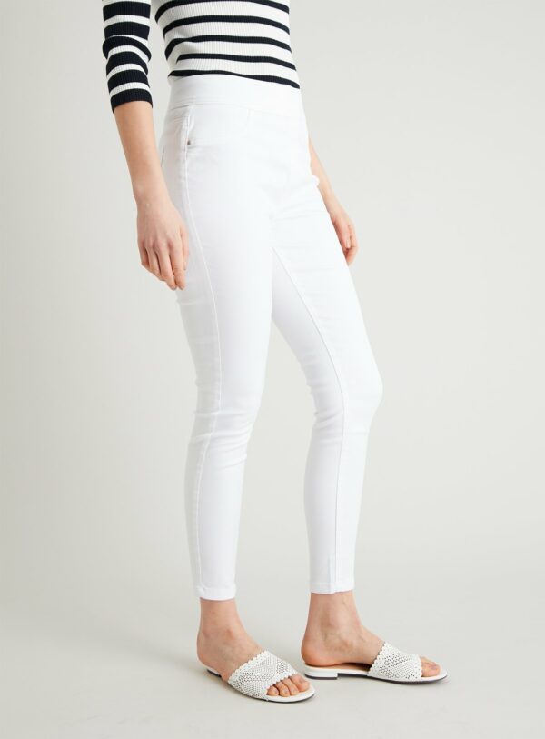 Off-White Skinny Jeggings - 12