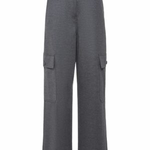 Orlanda Wool Jersey Cargo Pants