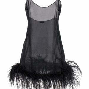 Oseree plumage Babydoll Dress