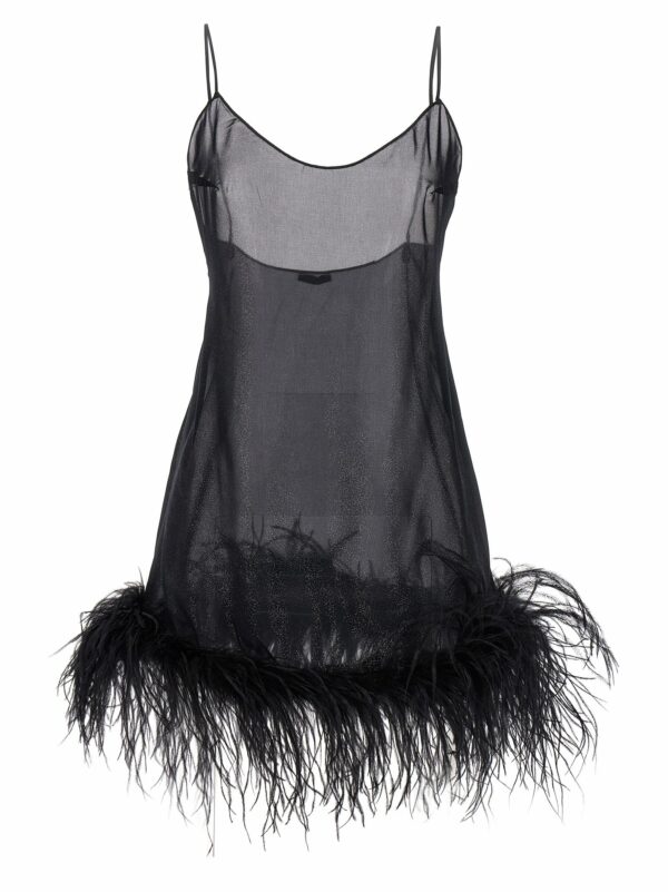 Oseree plumage Babydoll Dress