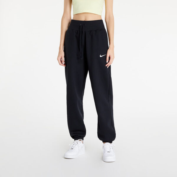 Pants Nike Sportswear Phoenix Fleece Women's High-Waisted Oversized Sweatpants Black/ Sail L