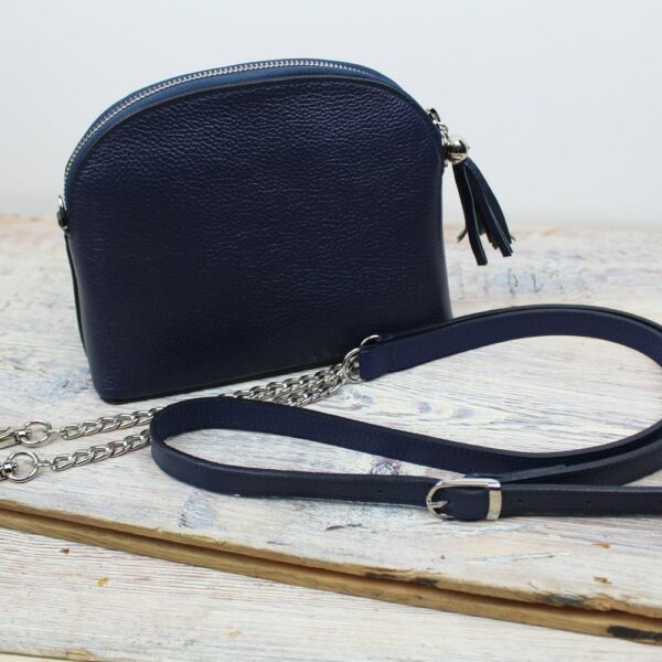 Personalised Leather Extra-Large Crossbody Clutch Bag