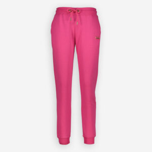 Pink Drawstring Cuffed Joggers