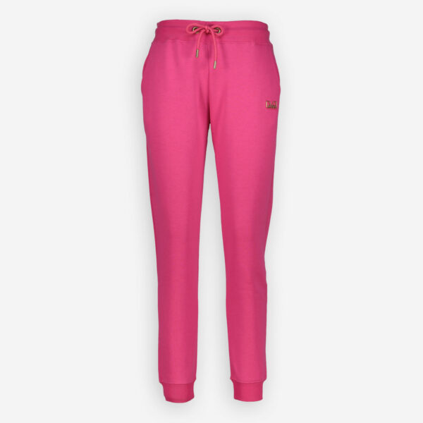 Pink Drawstring Cuffed Joggers