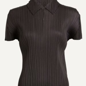 Pleats Please Issey Miyake Women's MONTHLY COLOURS: APRIL Pleated Short-Sleeve Top 3