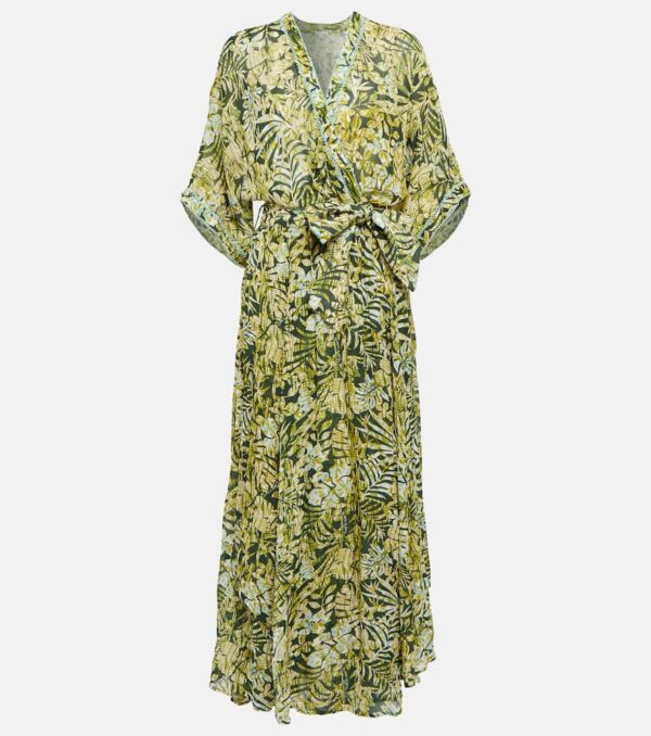 Poupette St Barth Adha floral maxi dress