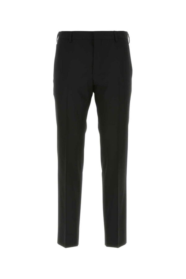 Prada Tailored Straight Leg Cropped Pants