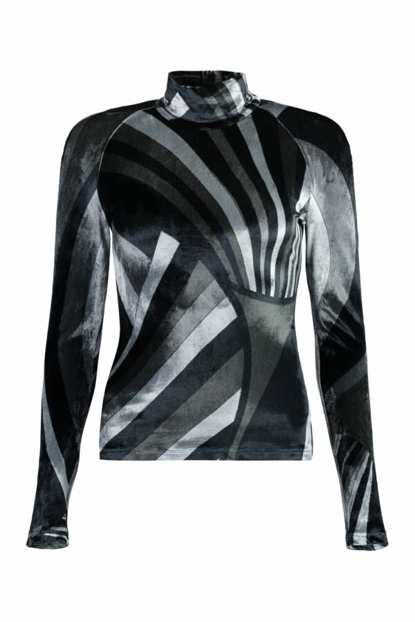 Pucci Printed Long-sleeve Top