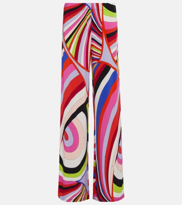 Pucci Printed jersey pants