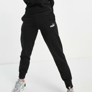 Puma Essentials joggers in black