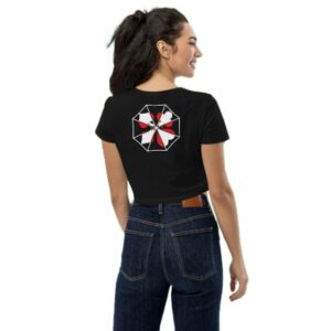 Resident Evil 2 Rpd Key Umbrella Crop Top