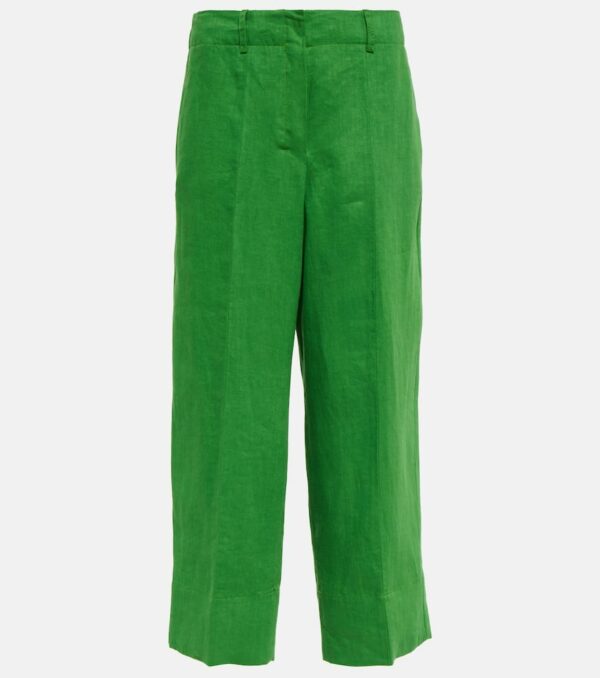 'S Max Mara Rebecca cropped linen pants