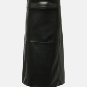 'S Max Mara Rimini faux leather midi skirt