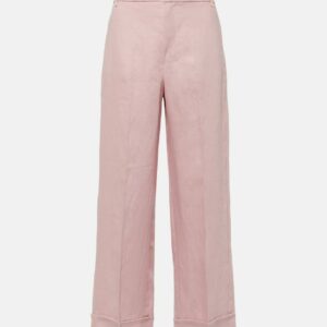 'S Max Mara Salix linen straight pants