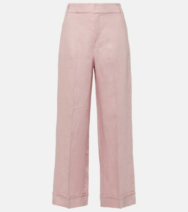 'S Max Mara Salix linen straight pants