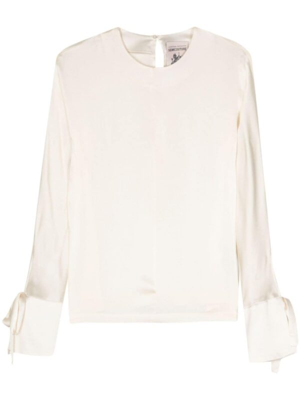 SEMICOUTURE- Silk Rachel Blouse