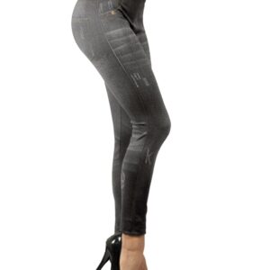 SLIM JEGGINGS - GREY - SIZE S-M | Best Direct UK