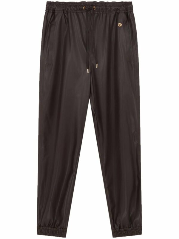 STELLA MCCARTNEY- Faux Leather Joggers