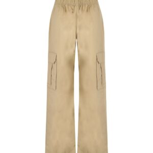 STINE GOYA FATUNA BEIGE CARGO PANTS