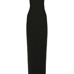 Saint Laurent Backless Halter Dress