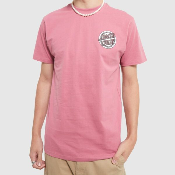 Santa Cruz dressen rose crew one t-shirt in pink