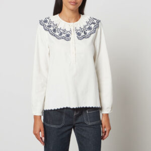 Seventy + Mochi Dylan Organic Cotton-Blend Blouse