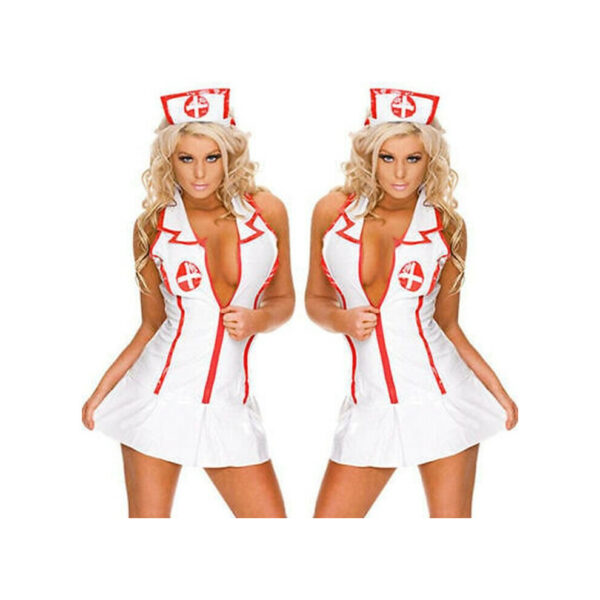 Sexy Lady Nurse Outfit Fancy Costume Cosplay Bikini Underwear Lingerie Set