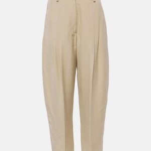 Stella McCartney Iconic high-rise cropped pants