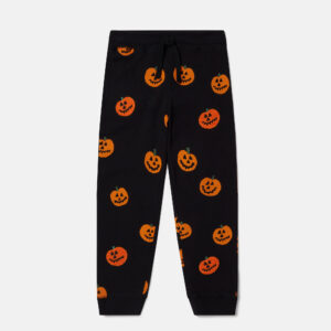 Stella McCartney - Pumpkin Fleece Joggers, Woman, Black, Size: 8