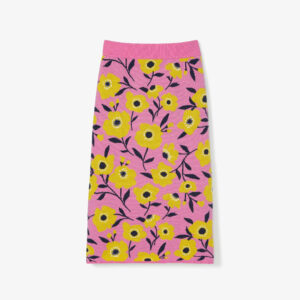 Sunshine Floral Embellished Pencil Skirt