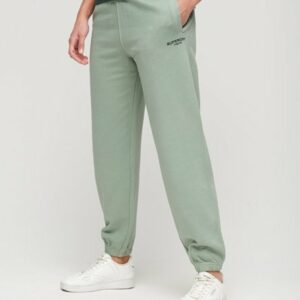 Superdry Women's Embroidered Boyfriend Joggers Green / Light Jade Green - Size: 14