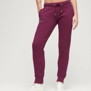 Superdry Women's Essential Logo Joggers Purple / Potion Purple - Size: 14