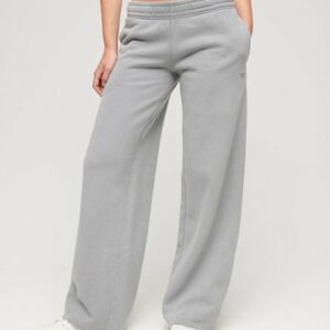 Superdry Women's Wash Straight Joggers Light Grey / Dove Grey - Size: 16