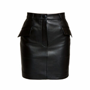 'TIMELESS' Mini Skirt - Pitch Black