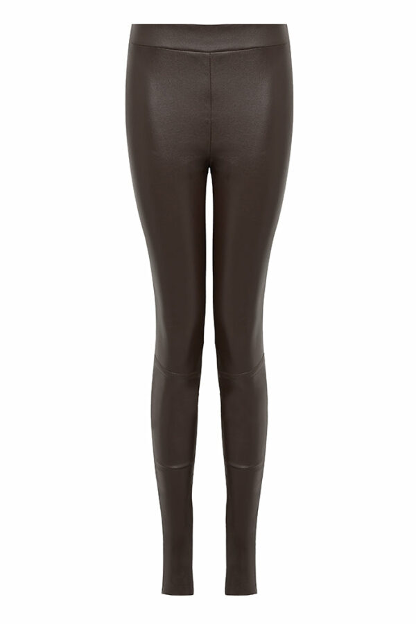 'TIMELESS' Stretch Leggings - Chocolate Brown