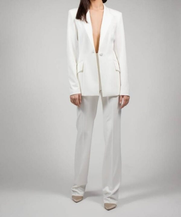 Tailored Two Pieces Suit Blazer & Pant Set Prom Wedding Wear Various Colors Made To Measure