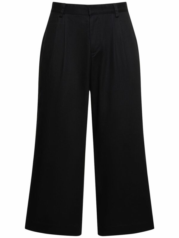 Tailored Wide Leg Pants