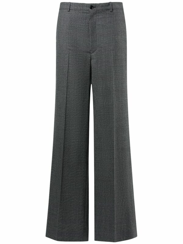 Tailored Wool Regular Fit Pants