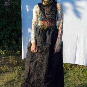 Tarot Reader - Black Maxi Tulle Skirt//Witchy Skirt//Urban Gipsy Skirt