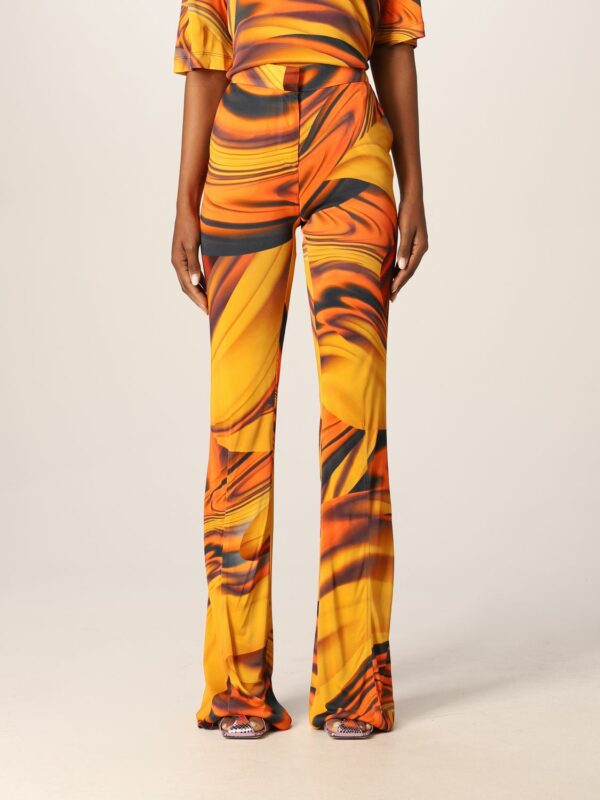 The Attico Rachel DropàDrop Go Live printed pants