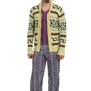 The Big Lebowski The Dude Men's Plus Size Sweater Fancy Dress Costume 2X