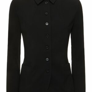 The Blouse Effect Viscose Blend Blazer