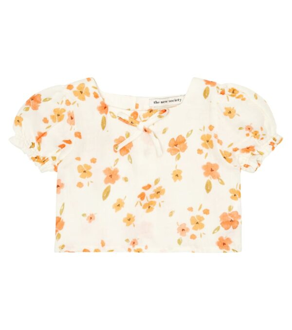 The New Society Baby Fiorella cotton blouse